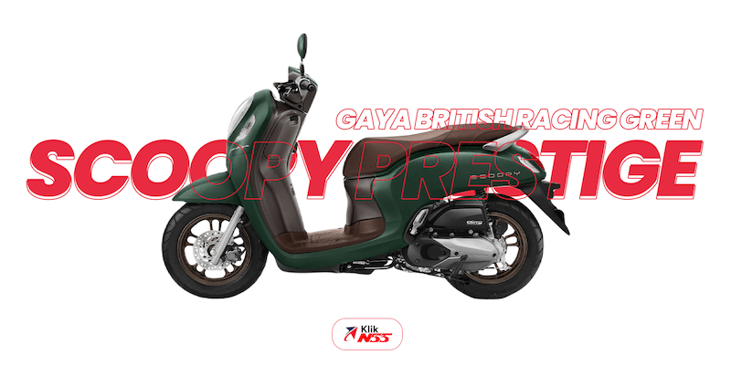 Scoopy Prestige Green DP 3 Juta, Siap Jadi Pembeda di Jalanan