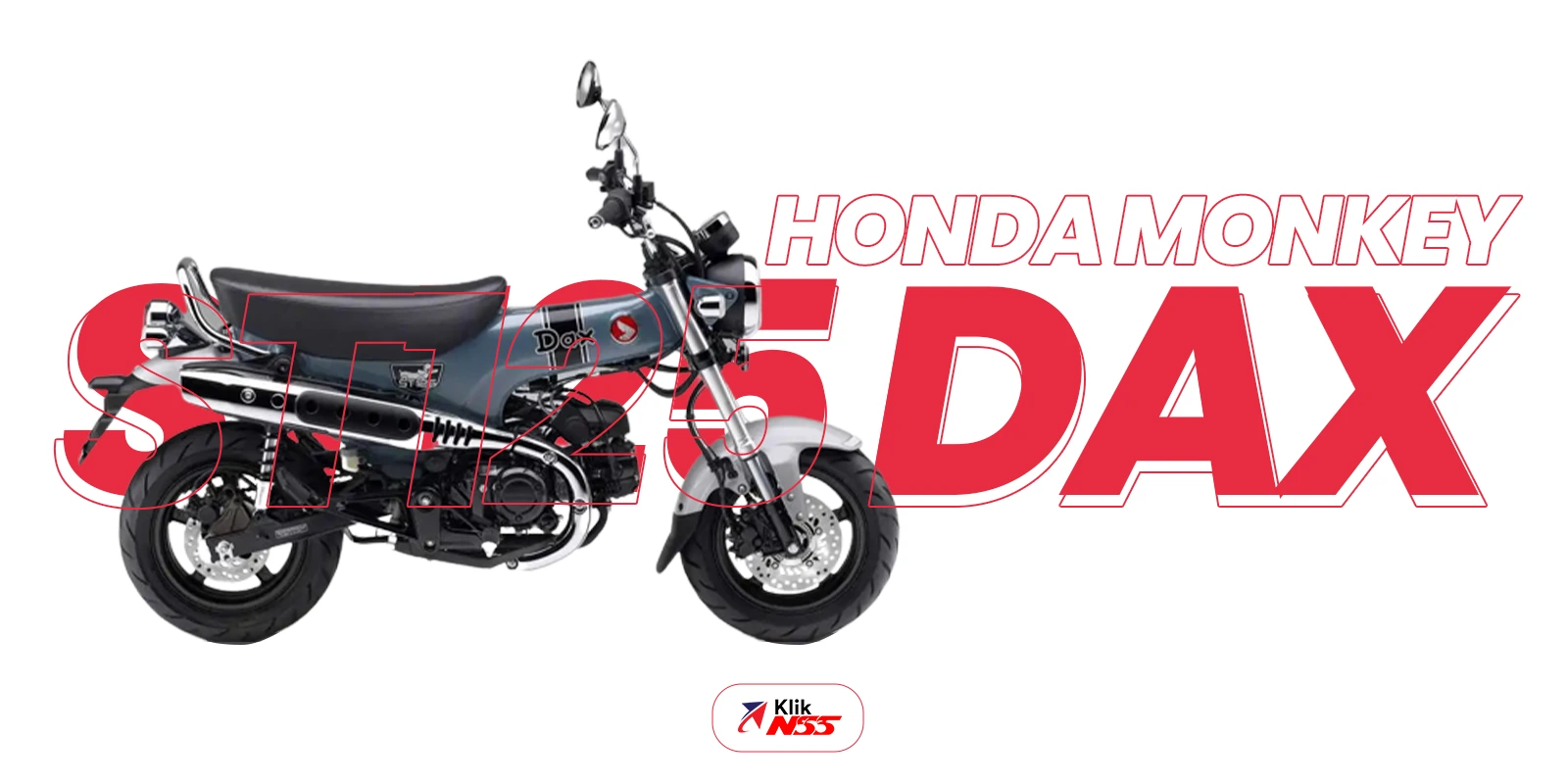 ST125 Dax (Honda Monkey 2023), Riding dengan Sensasi Unik